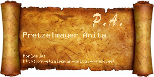 Pretzelmayer Anita névjegykártya